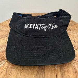 Takeya Together Black Visor Hat
